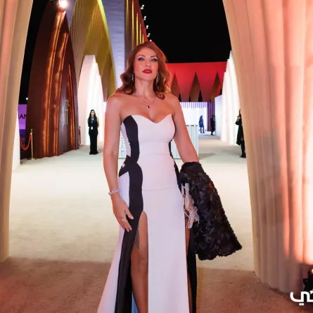 هيدي كرم في مهرجان الجونة السينمائي -تصوير خاص "سيدتي"