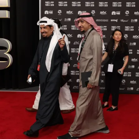 عبد الله السدحان من افتتاح مهرجان البحر الأحمر السينمائي الدولي - الصورة خاص سيدتي - تصوير عدنان مهدلي