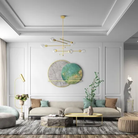 كيفية  اختيار الثريات المودرن للصالون؟