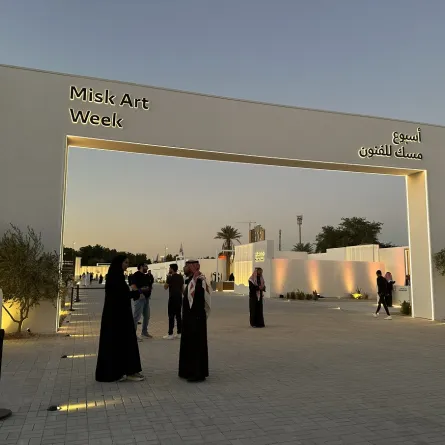 أسبوع مسك للفنون بنسخة جديدة - تصوير عبير بو حمدان