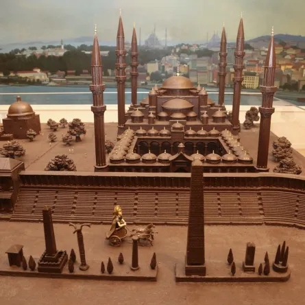 لقطة لداخل متحف بيليت للشوكولاتة  في تركيا