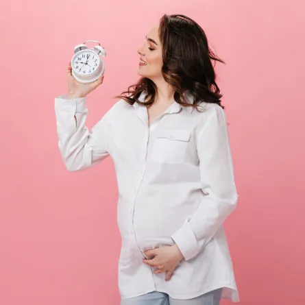 صورة لقياس هرمون الحمل حسب الوقت