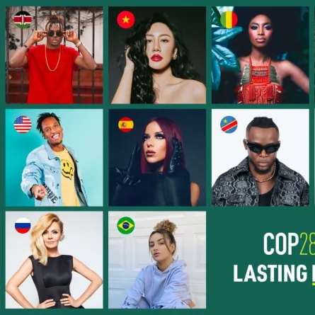 إطلاق النشيد الخيري الرسمي لـ COP28 "إرثٌ باقٍ". الصورة من wam