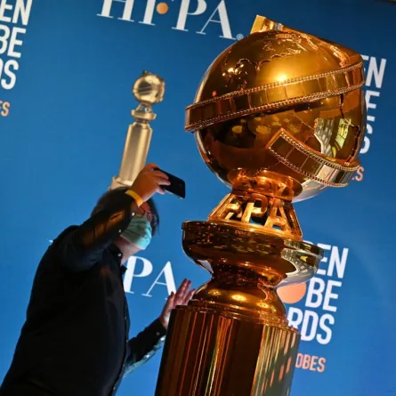 جائزة الغولدن غلوب Golden Globe Awards.. (مصدر الصورة: Robyn Beck / AFP)