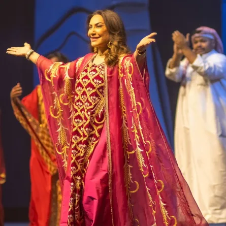 هدى حسين -الصورة من اللجنة الاعلامية ل الهئية العامة للترفية