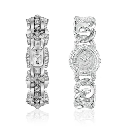 ساعات فاخرة بأساور مُتشابكة موضة 2024..ستمنحكِ إطلالة تسحر العيون