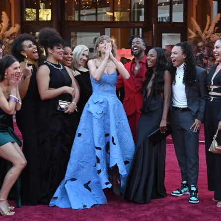 تايلور سويفت Taylor Swift (مصدر الصورة: VALERIE MACON / AFP)