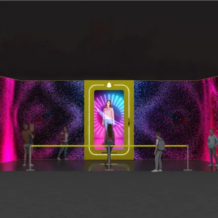 «سناب شات» يجلب أحدث عدسات الواقع المعزز إلى مهرجان «مدل بيست ساوندستورم» - الصورة من سناب شات العربية