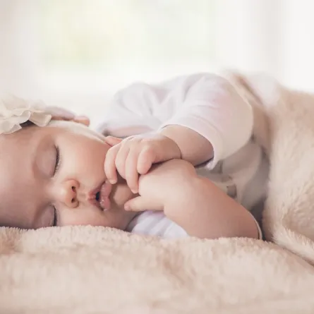 صورة لطفل نائم