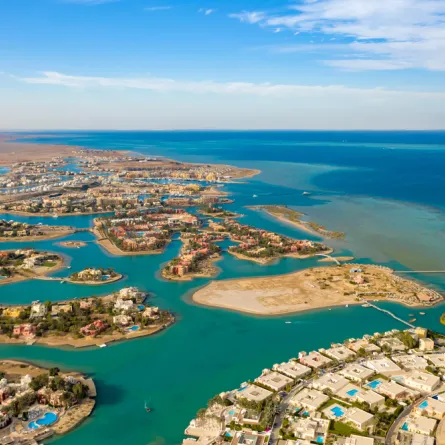 متعة السياحة في الجونة 