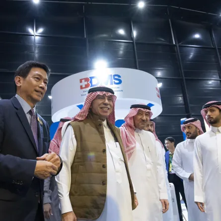 من افتتاح معرض تايلاند-مصدر الصورة حساب وزارة التجارة بمنصة إكس