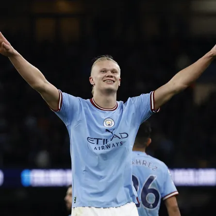 جوارديولا يتمنى ذهاب هالاند معهم إلى السعودية