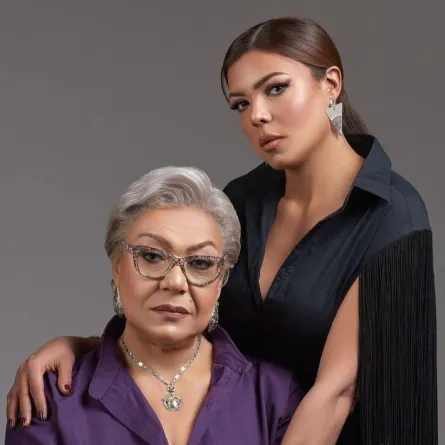 ناهد السباعي ووالدتها- الصورة من صفحتها على إنستغرام