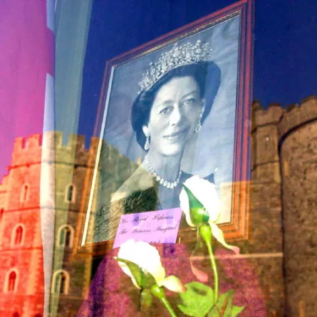  الأميرة مارغريت Princess Margaret (مصدر الصورة: NICOLAS ASFOURI / AFP)