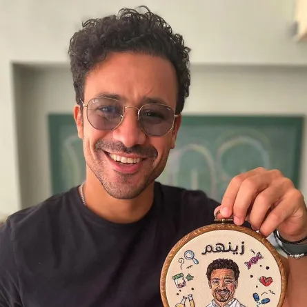 أحمد داود - الصورة من صفحته الرسمية على إنستغرام 