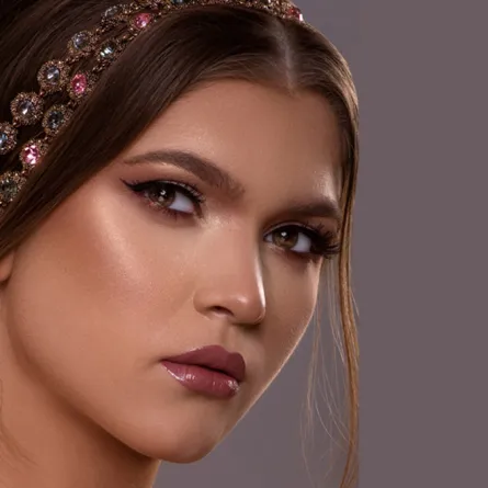 خاص سيدتي  مكياج  وشعر  - زينة ابراهيم  تصوير Direct studio