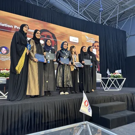 منظمة المرأة في الطيران تكرم الرائدات ضمن القطاع - تصوير عبير بو حمدان