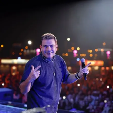 عمرو دياب- الصورة من حسابه في إنستغرام