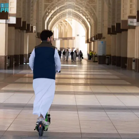 تفعيل مبادرة استخدام وسائل النقل الخفيفة "الإسكوتر والدراجات الهوائية" في مكة والمشاعر المقدسة