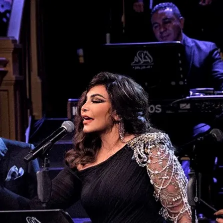 أحلام وصابر الرباعي وملكة- الصورة من حسابها على الانستغرام