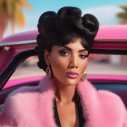 الصورة من حساب حورية فرغلي على انستغرام