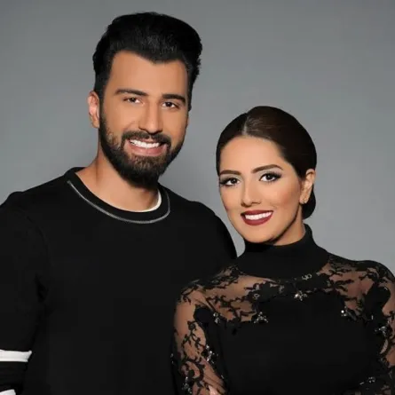 فؤاد علي وهيا عبد السلام -الصورة من حسابه  على الانستغرام