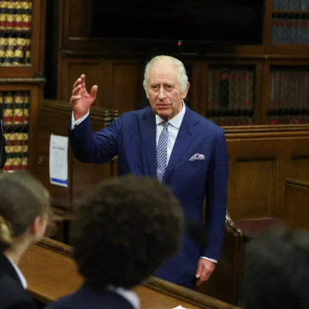 الملك تشارلز King Charles (مصدر الصورة: HANNAH MCKAY / POOL / AFP)