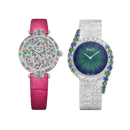 ساعات فخمة بالأحجار الكريمة تزيدكِ جاذبية في حفلة رأس السنة 2024