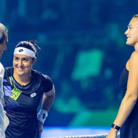 بطلتا التنس سابالينكا وأنس جابر