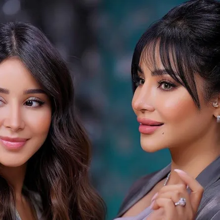 أسيل عمران ولجين عمران الصورة من حسابها على الانستغرام