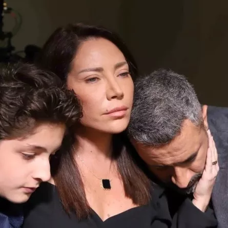 سلافة معمار وقيس الشيخ نجيب- الصورة من المركز الإعلامي لـ mbc