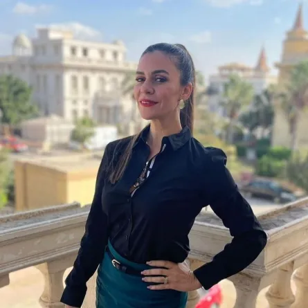 صور.. نادين تروج لعمل فني جديد يجمعها بـ أمير عيد