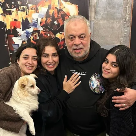 الصورة من حساب روجينا على انستغرام