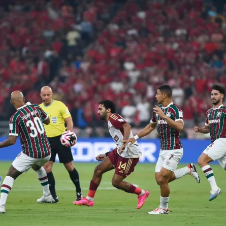 لقطات من مباراة الأهلي وفلومينينسي من مباراة نصف نهائي مونديال الأندية - الصورة من حساب النادي الأهلي على إكس