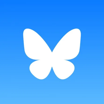 بلو سكاي تتحدى منصة "إكس" بعد الكشف عن شعارها الجديد - الصورة من bsky.app