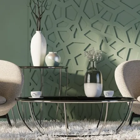 طاولة القهوة مناسبة للمجلس الذي تحل فيه