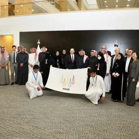 وزير التعليم السعودي يطلق الحملة التعريفية بأولمبياد الكيمياء الدولي - الصورة من حساب وزارة التعليم - عام على منصة إكس