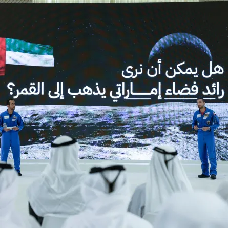 الإمارات تنضم لمشروع تطوير وإنشاء محطة الفضاء القمرية Gateway - الصورة من Dubai Media Office