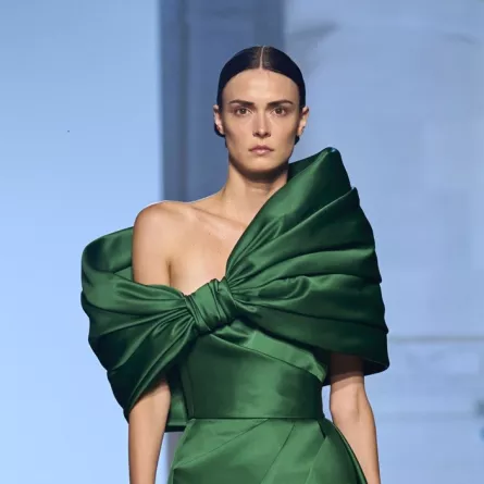 فستان من إيلي صعب -مصدر الصورة Launchmetrics/Spotlight ©