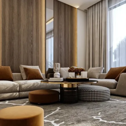 كنب مميز في صالة استقبال الضيوف