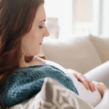 صورة لحامل تنتظر 