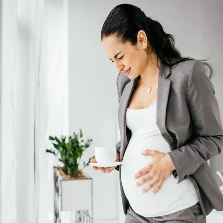 صورة لحامل تشعربالتعب