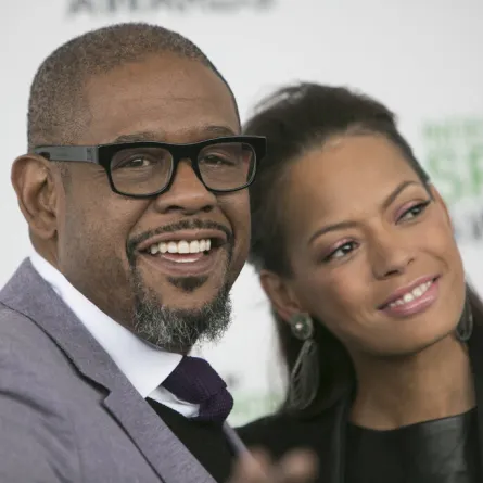  كيشا ناش وفورست ويتاكر Forest Whitaker and Keisha Nash في حفل جوائز  Independent Spirit (مصدر الصورة:  ADRIAN SANCHEZ-GONZALEZ / AFP)