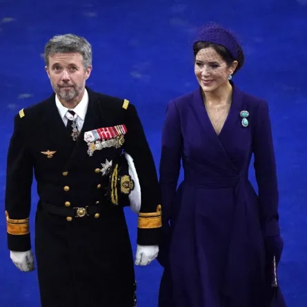 الأمير فريدريك والأميرة ماري Prince Frederik and Princess Mary (مصدر الصورة:  Andrew Matthews / POOL / AFP)