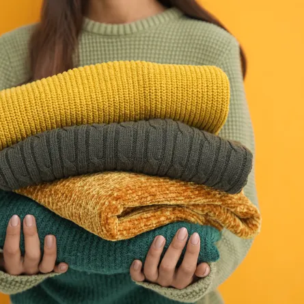 كيفية إزالة البقع من الملابس الشتوية؟