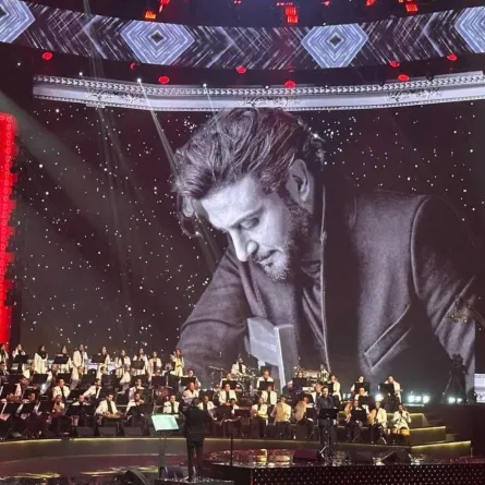 حفل "البرنس والعمالقة" للفنان ماجد المهندس - الصورة خاصة لـ"سيدتي" تصوير زكية البلوشي