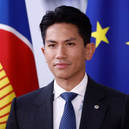 الأمير عبد المتين في بروسل (prince Abdul Mateen of Brunei in Brussels). مصدر الصورة: Kenzo TRIBOUILLARD / AFP