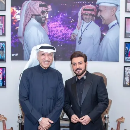 ماجد المهندس وسالم الهندي -الصورة  من المركز الاعلامي ل روتانا