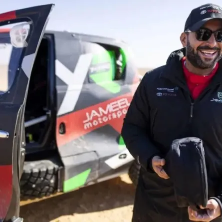 السائق السعودي يزيد الراجحي