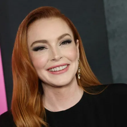 ليندسي لوهان في مدينة نيويورك (Lindsay Lohan in New York City). مصدر الصورة: Arturo Holmes/Getty Images/AFP